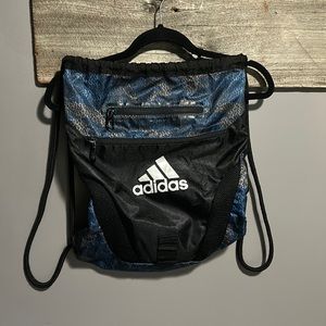 ADIDAS blue camo bag knapsack bike bag